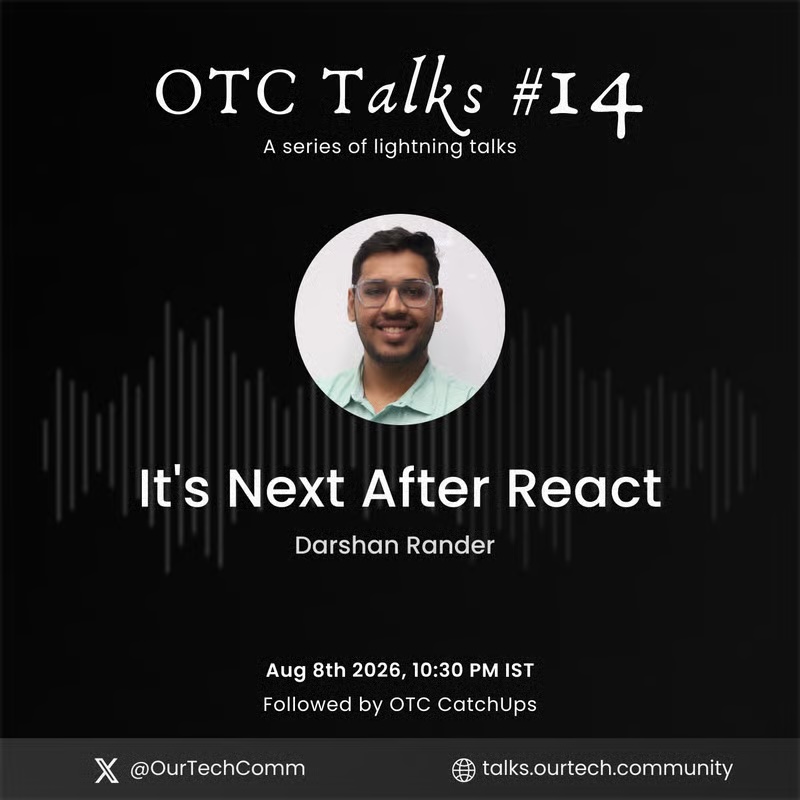OTC Talks #14 Poster